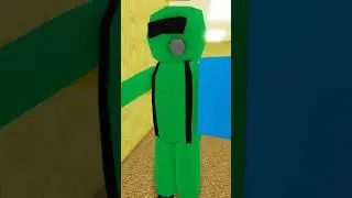 NEXTBOTS BACKROOMS GREEN PLAYER JUMPSCARE - Backrooms Morphs #shorts