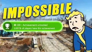 Я получил самое сложное достижение в Fallout.