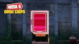 Fortnite All Week 6 Omni Chips Locations Guide - Crispy Crater, Seven Outpost II & Tumbledown Temple