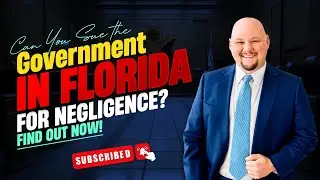 Can You Sue the Government for a Car Accident or Personal Injury |Government Negligence|