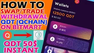 Qchain Token | How to Withdraw QCHAIN Wallet Tokent QDT Bitmart | Qchain QDT Bitmart | Qchain Update