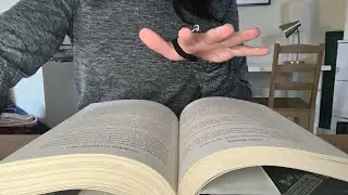 ASMR stuff on my table+library book