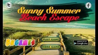 Sunny Summer Beach Escape Walkthrough [5nGames]