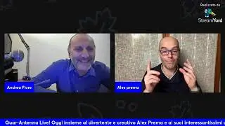 Quar-Antenna by Andrea Fiore! Live 83 del 24 marzo 2023.