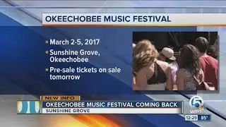 Okeechobee music festival coming back