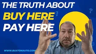 Used Car Dealer Explains why Buy Here Pay Here car dealerships charge high interest!