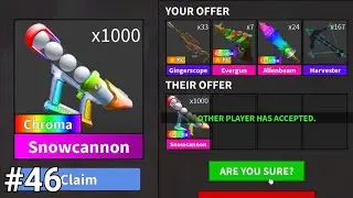 MM2 Trading Montage #46 (BIG WINS!!!)