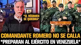 COMANDANTE ROMERO NO SE CALLA Y REVELA PREPARACI&Oacute;N MILITAR EN VENEZUELA