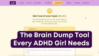 Get It Out of Your Head | The Brain Dump Tool Every ADHD Girl Needs