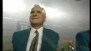 Dan Marino's #13 Retired on Espn 4 of 4