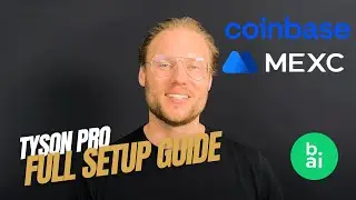 tyson pro bot for MEXC and Coinbase - full setup tutorial - November Performance