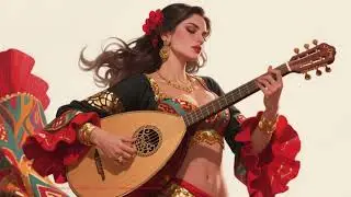 🎵 Deep Relaxation Oud & Flamenco Harmony | Restful Instrumentals 🌌