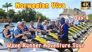 【4K】Wave Runner Adventure * Placencia Belize * Norwegian Viva * Day4