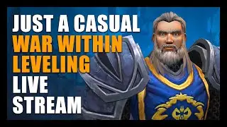 Artraxius Levels! 🟠 WoW: War Within Live Stream - Protection Paladin Gameplay