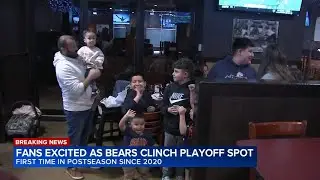 Chicago Bears clinch spot in playoffs with Lions' loss, following stunning win over Packers