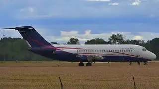 USA Jet Airlines DC-9-15(F) [N196US] JT8D-7B Engine Test | Willow Run Airport