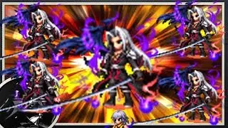 Kingdoms Hear: Sephiroth x Riku Step-Up [FFBE] x [Final Fantasy Brave Exvius]