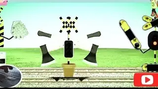 Fumikiri traffic lights 🚦 Danger machines to cut Wall 😱 ! part 2 #fumikiri #railroadcrossing 