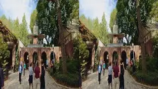 Central Park's Delacorte Clock - Binaural + 3D Anaglyph
