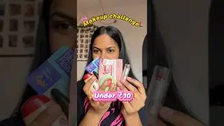 Makeup under ₹10💄💗#makeupchallenge #under10 #makeupproducts #makeup #makeuplook #cheapprice
