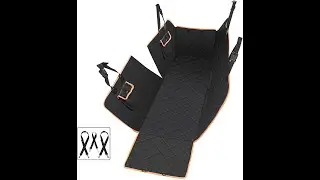 Dog Car seat Cover Hammock Waterproof 4 Layers Mat Rear Back Seat Cushion UK