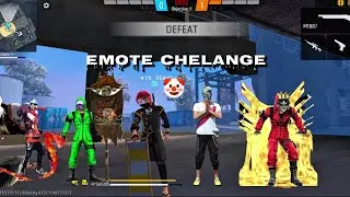 Emote Chelange Custom Room Free fire Max Squad Vs Squad Full Game Play Emote Chelange Hadshut Game 