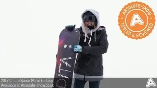 2016 / 2017 | Capita Space Metal Fantasy Snowboard | Video Review
