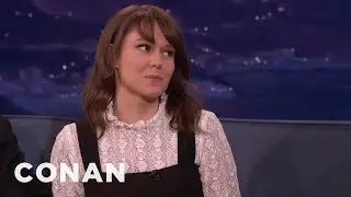 Claudia O'Doherty Inherited Her Grandmother&rsquo;s Body | CONAN on TBS