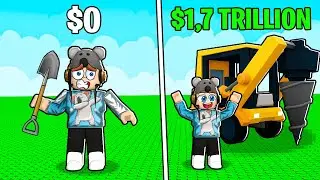 Я прошел путь от 0 до ТРИЛЛИОНЕРА в Roblox. Построй землеройную империю!