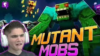 Атака MUTANT MOBS в Minecraft на HobbyFamilyTV
