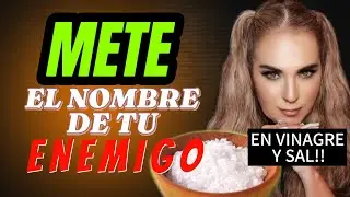 Haz esto y tu ENEMIGO  jamás   volverá a MOLESTARTE!! #despojoespiritual #energia  #decretos 