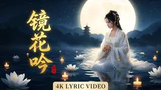 🌸 镜花吟 | Song of Mirror Blossoms | 原創古風歌曲 | 4K Lyric Video