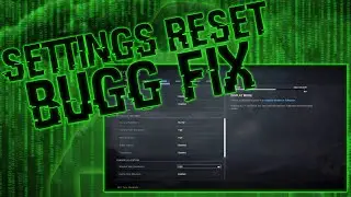 MODERN WAFARE SETTINGS RESET | FIX | PC | GERMAN