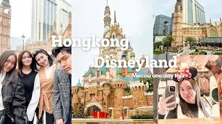 Vlog• Hongkong Disneyland🏰+ Macau one day tour: rides,shopping & hotel hopping|Pt.2| Nica Tripoli