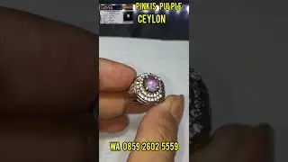 pinkis purple #dananggemstone #sapphire #padparadschasapphire #starsapphire #haigers