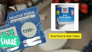 Berger Homeshield Roof Kool & Seal Token | Homeshield Waterproofing #bergerpaints