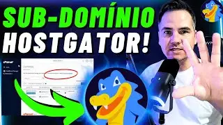🟢COMO CRIAR SUBDOM&Iacute;NIO NA HOSTGATOR 2025