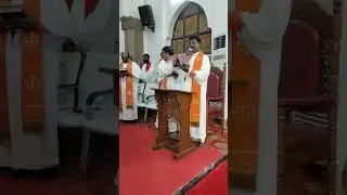 Rt Rev Dr A Jacob Livingston / Bishop in CSI Erode Salem Diocese