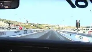 '73 Dodge Dart small block -- Big wheelstand in car cam