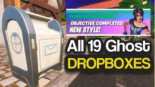 All Ghost Dropbox Locations in Fortnite - Destroy Ghost Dropboxes Using Explosives!