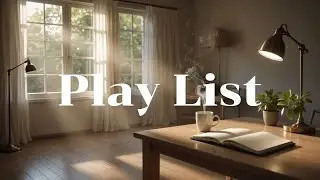 집중 음악 | 조용히 틀어두는 오후 | Warm Focus · Afternoon Reset Mix