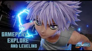 Jump Force Gameplay Story Part 1, Exploring And Fast Leveling No Commentary