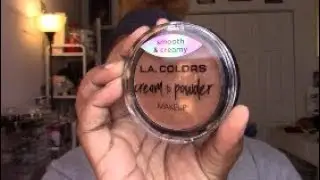 LA Colors Cream to Powder Makeup Review