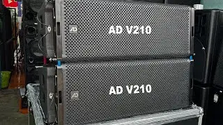 REVIEW Speaker PAsif Line Array 10inc AD V210 JERNIH BANGET