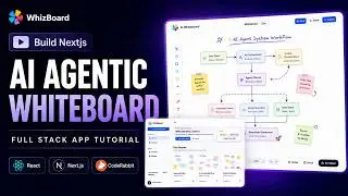 Build Full Stack AI Agentic Whiteboard App using NextJs, React, Tailwindcss, Typescript, CodeRabbit