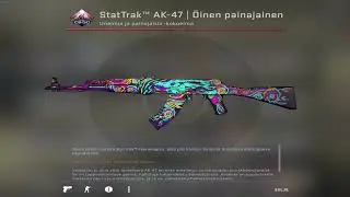 StatTrak AK-47 Nightwish 0.02 Case opening