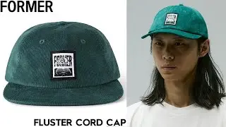 FORMER フォーマー FLUSTER CORD CAP スナップバックキャップ 帽子 FHW-25304 25FA 日本代理店正規品