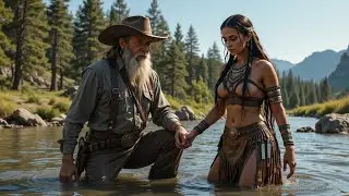 He Rescued a Giant Apache Woman Fromthe River The Next Day Her Father Arrived With a Shocking Reward