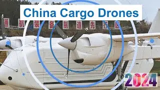 China tests largest cargo drone 2024