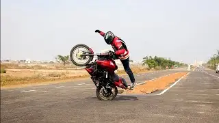 Street Freestyle Stunt Riding ft. Steel Faizan |aamirkhan vlogs